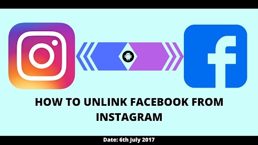 Unlink a Facebook account from Instagram?