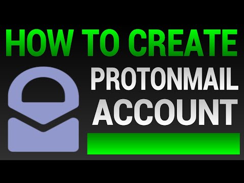How to create a proton email account?