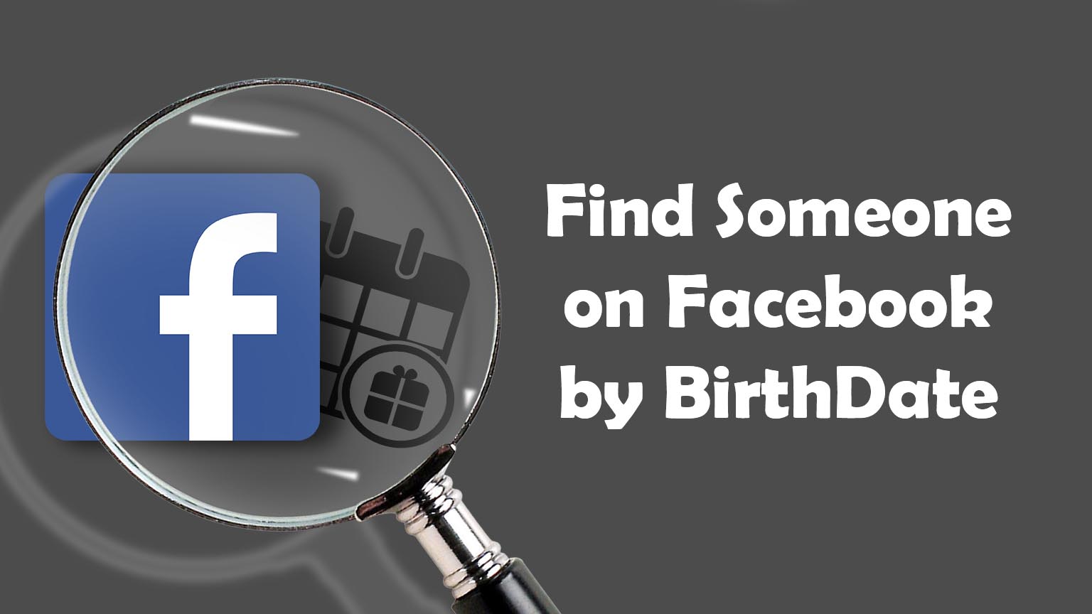 Can I search for someone via their date of birth on Facebook?